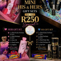 Scent Oasis mini his and hers gift sets with product images and pricing.